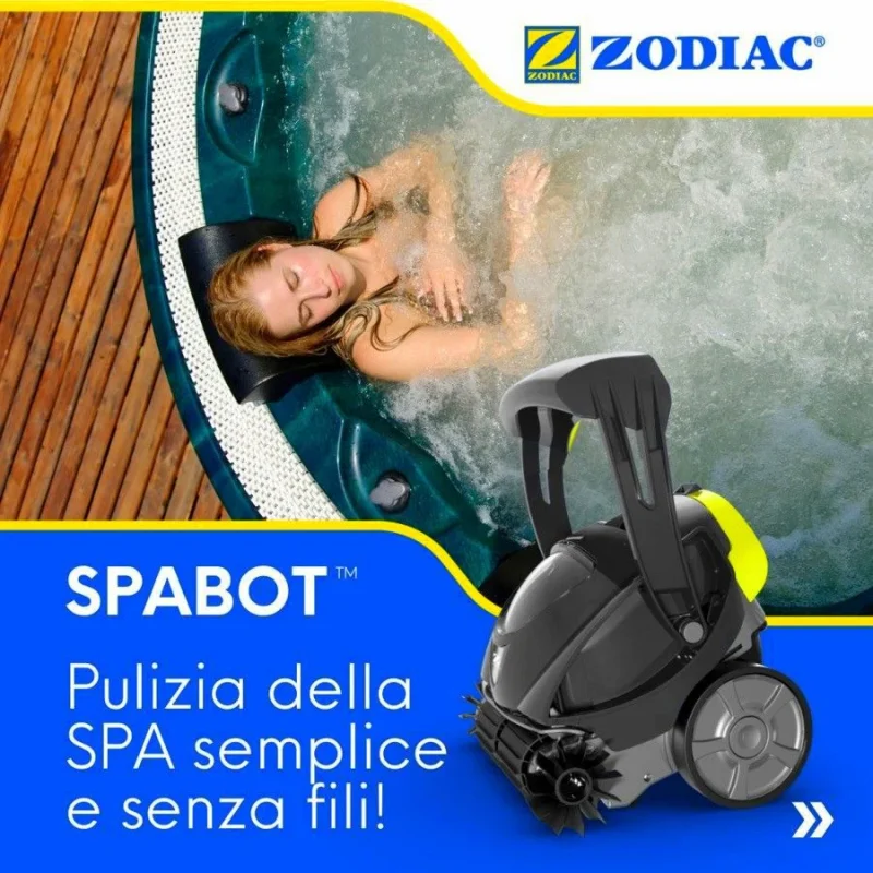 Zodiac SPABOT OS 0800 Senza Fili Cordless – Robot Pulitore Idromassaggio / SPA a Batteria - immagine 3
