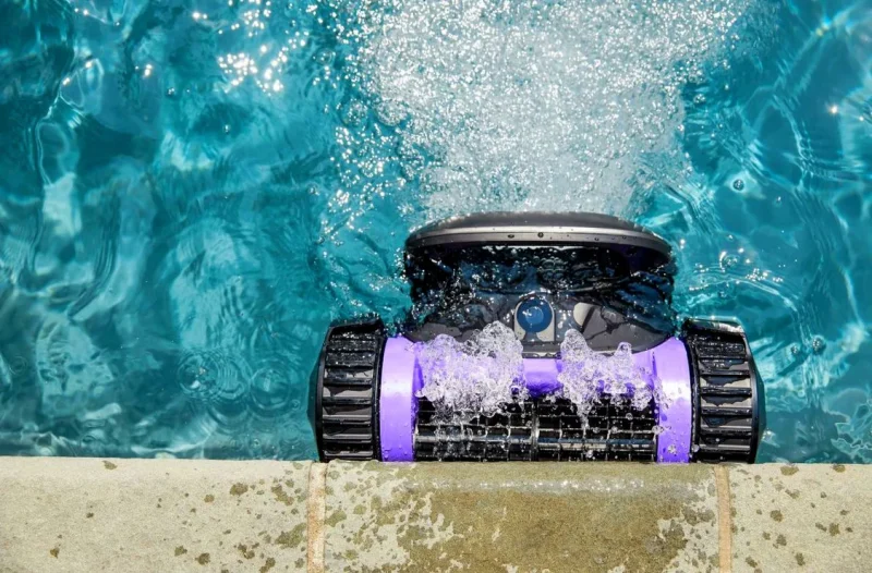 Maytronics Niya Sonar F5i Senza Fili Cordless – APP Bluetooth – Navigazione Sonar – Robot Pulitore Piscina a Batteria fino a 12 Mt – FONDO + PARETI + LINEA – NOVITA’ - immagine 14