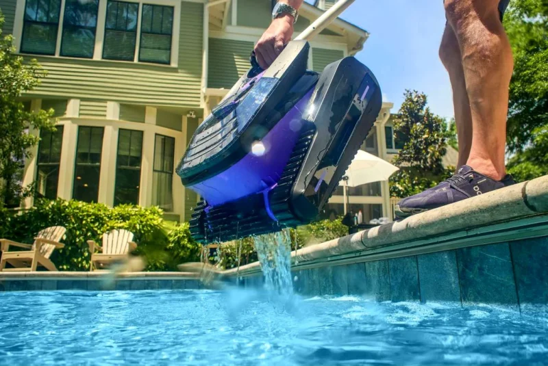 Maytronics Niya Sonar F5i Senza Fili Cordless – APP Bluetooth – Navigazione Sonar – Robot Pulitore Piscina a Batteria fino a 12 Mt – FONDO + PARETI + LINEA – NOVITA’ - immagine 18